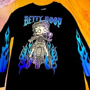 betty boop long sleeve